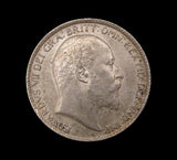 Edward VII 1906 Sixpence - EF