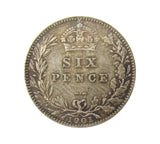 Victoria 1901 Sixpence - A/UNC