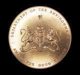 1971 Department Of The Environment 77mm Award Medal For Good Design