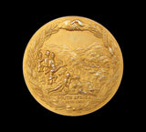 1900 South Africa Boer War 26mm Gilt Silver Medal