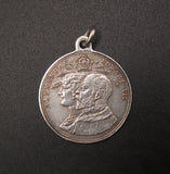 1902 Sandgate Coronation Celebrations 24mm Silver Medal - By Vaughton