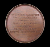 1908 University Of Glasgow William Cullen 70mm Award Medal