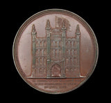 1837 Victoria Visit To The Guildhall 55mm Medal - By Wyon