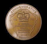 1970 British Empire & Commonwealth Games Edinburgh 52mm Medal