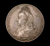 1897 Victoria Diamond Jubilee Windsor Castle 60mm Medal