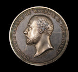 1893 Prince Of Wales Technological Examination 51mm Silver Medal - By Wyon