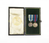 1897 Jubilee & 1911 Coronation Pair Of Medals & Miniatures