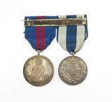 1897 Jubilee & 1911 Coronation Pair Of Medals & Miniatures