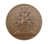 1710 Capture Of Bethune 48mm Bronze Medal - By Croker