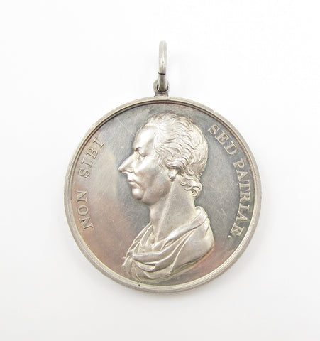 1821 Suffolk Pitt Club 35mm Silver Medal