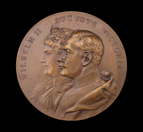 Germany 1902 Kaisertage 50mm Medal - By Lauer