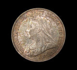 Victoria 1901 Shilling - NEF