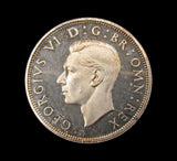 George VI 1937 Proof Halfcrown - nFDC