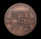 1995 RM National Trust Centenary 63mm Bronze Medal