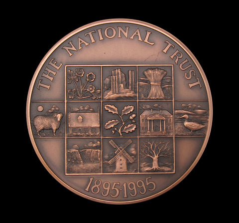 1995 RM National Trust Centenary 63mm Bronze Medal