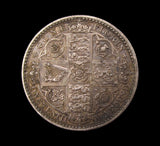 Victoria 1849 Godless Florin - GVF