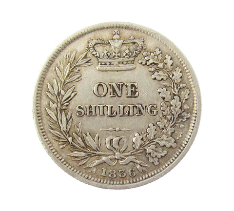 William IV 1836 Shilling - GVF