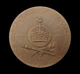 1911 George V Coronation 44mm Bronze Medal - By Bowcher