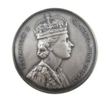 1953 Elizabeth II Coronation 57mm Silver Medal - By Spink & Son