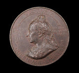 1897 Victoria Diamond Jubilee 38mm Bronze Medal - By Bowcher