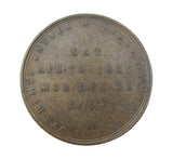 1694 Death Of Queen Mary 49mm Copper Medal - By Roettier