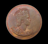 1953 Elizabeth II Coronation 37mm Bronze Medal - By Toft