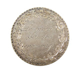 France 1799 Hand Engraved 36mm Silver Award Medal