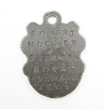 1805 Royal Exchange London 'Freeman' 65mm Lead Badge