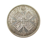 George V 1927 Proof Florin - A/UNC