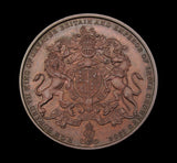 1902 Edward VII Coronation 51mm Bronze Medal - By Fenwick