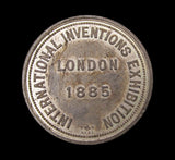 1885 International Inventions & Music Exhibition 33mm Medal