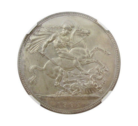 Edward VII 1902 Matt Proof Crown - NGC PF64