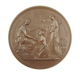 1851 Great Exhibition 77mm Cased Prize Medal - By Wyon