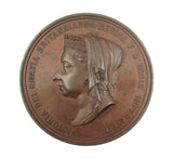 1887 Victoria Jubilee 65mm Bronze Medal - By Carter