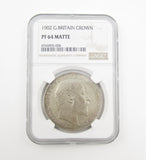 Edward VII 1902 Matt Proof Crown - NGC PF64