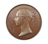 1837 Accession Of Victoria 36mm Bronze Medal - By Wyon