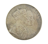 1902 Edward VII Coronation 46mm Silver Medal - By Bowcher