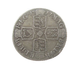 Anne 1711 Sixpence - Good Fine