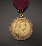 1897 Victoria Diamond Jubilee 44mm Silver Medal - By Elkington