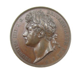 1821 Coronation Of George IV 35mm Bronze Medal - By Pistrucci