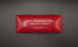 The Royal Maundy Money Red Leather Hard Case