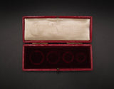 The Royal Maundy Money Red Leather Hard Case