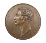 1841 Duke Of Wellington 61mm Bronze Medal - By Pistrucci