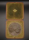 1908 Royal Automobile & Associated Clubs 77mm Medal - Cased