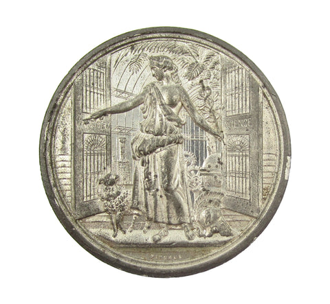 1854 Crystal Palace Exhibition Sydenham 41mm Medal - By Pinches