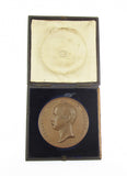 1880 George I Of Greece Visit To London 76mm Medal - By Adams