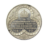 1897 Diamond Jubilee Sixtieth Year 32mm Medal