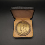 1937 Coronation Of Edward VIII 50mm Bronze Medal - By Sale