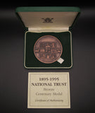 1995 RM National Trust Centenary 63mm Bronze Medal