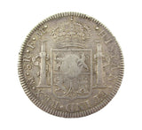 George III 1797-1799 Emergency Dollar On 1795 Mexico 8 Reales - NGC AU50